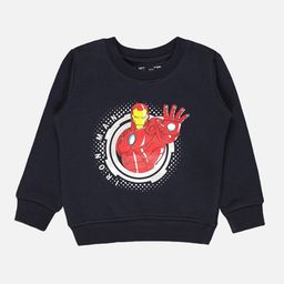 Bodycare Kids Boys Iron Man Printed Fleece Pullover-image-19