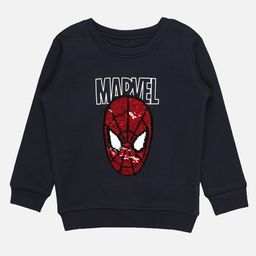 Bodycare Kids Boys Spider-Man Printed Fleece Sweatshirt-image-95