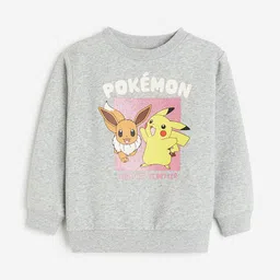 H&M Girls Printed Sweatshirt-10