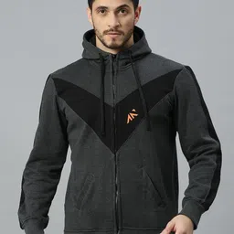 AESTHETIC NATION Hooded Front-Open Sweatshirt-picture-23