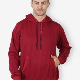 TEEMOODS Hooded Fleece Pullover Sweatshirt-image-41