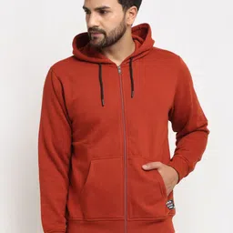 Club York Men Rust Red Brown Sweatshirt-image-76