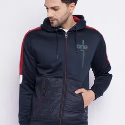 Duke Hooded Cotton Front-Open Sweatshirt-picture-11