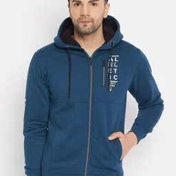 Duke Typography Printed Hooded Cotton Sweatshirt-picture-57