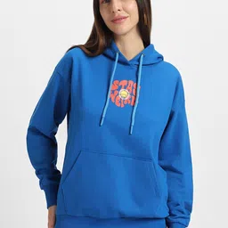 JUNEBERRY Printed Hooded Fleece Sweatshirt-picture-57