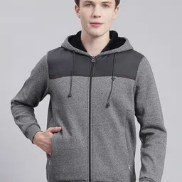 Monte Carlo Hooded Front-Open Sweatshirt-image-3