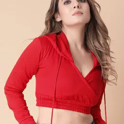 Divra Clothing Women Hooded Sweatshirt-image-55