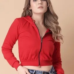 Divra Clothing Women Hooded Sweatshirt-image-52