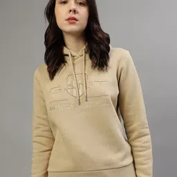 GANT Embroidered Hooded Pullover Sweatshirt-picture-39