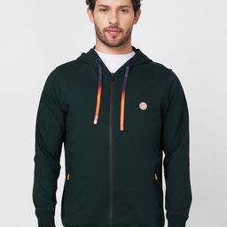 SPYKAR Hooded Cotton Front-Open Sweatshirt-image-101