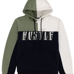 Status Quo Boys Typography Printed Hooded Cotton Sweatshirt-image-88