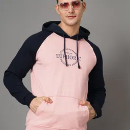 PAUL STREET Typography Printed Hooded Sweatshirt-picture-43
