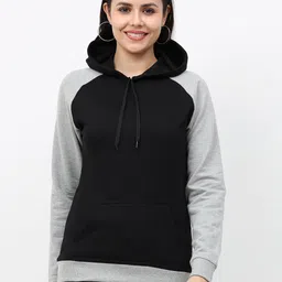 Fleximaa Women Multicoloured Hooded Sweatshirt-picture-25