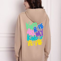 Imsa Moda Typography Printed Hooded Fleece Pullover-image-16