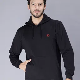WE PERFECT Hooded Fleece Pullover Sweatshirt-picture-54