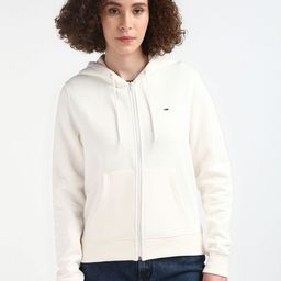 Tommy Hilfiger Long Sleeves Hooded Front-Open Sweatshirt-image-19