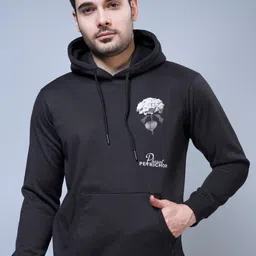 MAXZONE Men Printed Hooded Sweatshirt-picture-24