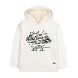 Cherry Crumble Unisex Off-White Printed Hooded Sweatshirt-picture-38