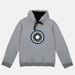 Marvel by Wear Your Mind Unisex Kids Grey Avengers Printed Hooded Sweatshirt-image-86