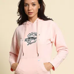 Van Heusen Typography Printed Hooded Pullover Sweatshirt-image-92