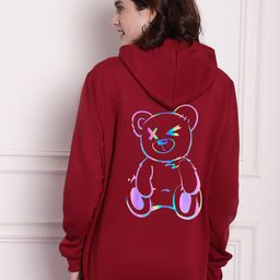 Imsa Moda Printed Hooded Sweatshirt-image-37