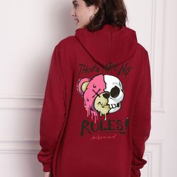 Imsa Moda Printed Hooded Sweatshirt-image-96