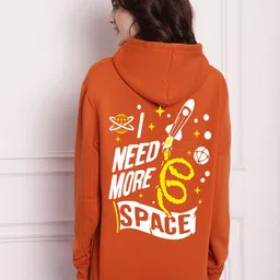 Imsa Moda Graphic Printed Hooded Fleece Pullover-picture-52