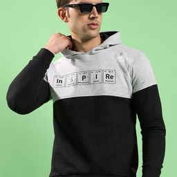 Campus Sutra Typography Printed Hooded Cotton Pullover-picture-18