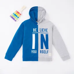 Ed-a-Mamma Boys Multicoloured Printed Hooded Sweatshirt-image-36