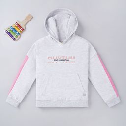 Ed-a-Mamma Girls Printed Hooded Sweatshirt-image-13