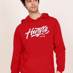 Leotude Men Printed Hooded Pullover Sweatshirt-picture-1