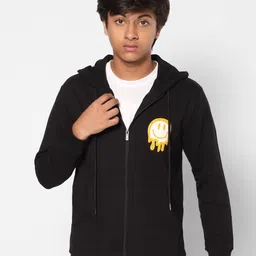 TeenTrums Boys Front-Open Hooded Cotton Sweatshirt-image-19