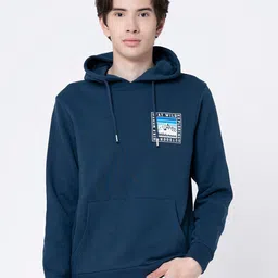 Red Tape Graphic Printed Hooded Pullover-image-92