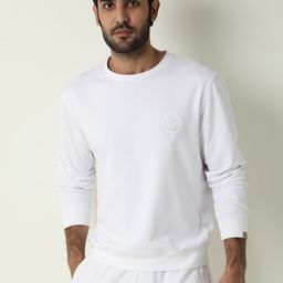 RARE RABBIT Men Smog Slim Fit Solid Sweatshirt-image-18