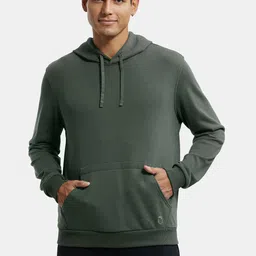 Jockey Long Sleeves Pure Cotton Hooded Pullover Sweatshirt-picture-46