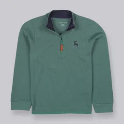 PLUM TREE Boys Green Sweatshirt-image-65