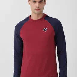 PETER ENGLAND UNIVERSITY Men Maroon Sweatshirt-picture-29