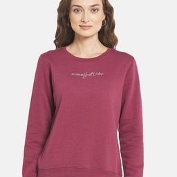 METTLE Women Purple Sweatshirt-51
