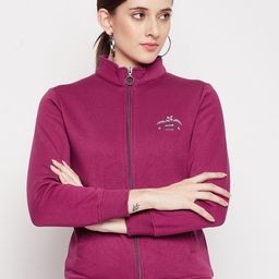 Duke Mock Collar Fleece Front Open Sweatshirt-picture-3