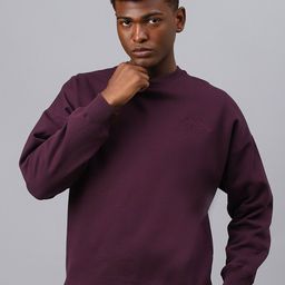Fitkin Round Neck Fleece Sweatshirt-image-89