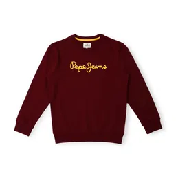 Pepe Jeans Boys Typography Printed Pullover-image-83
