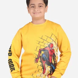 Bodycare Kids Boys Spiderman Printed Fleece Sweatshirt-picture-54