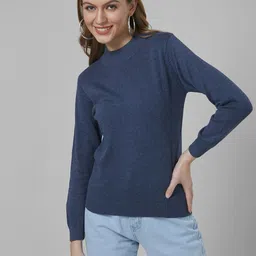Style Quotient Women High Neck Cotton Sweatshirt-image-78