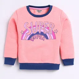 Eteenz Girls Printed Premium Cotton Sweatshirt-image-85