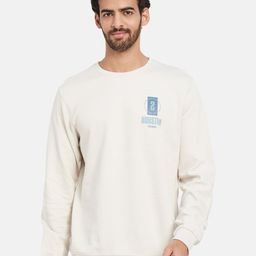 Octave Typography Printed Fleece Pullover Sweatshirt-picture-7