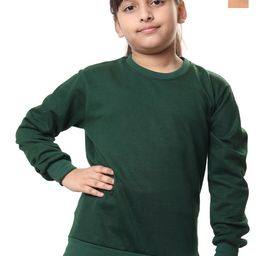 BAESD Girls Pack Of 2 Round Neck Long Sleeves Fleece Pullover Sweatshirt-image-90