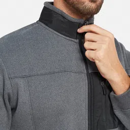 Octave Mock Collar Front-Open Sweatshirt image 2