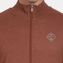 t-base Mock Neck Front-Open Sweatshirt image 2