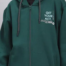 Monte Carlo Boys Hooded Front-Open Sweatshirt image 5