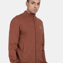 t-base Mock Neck Front-Open Sweatshirt image 3